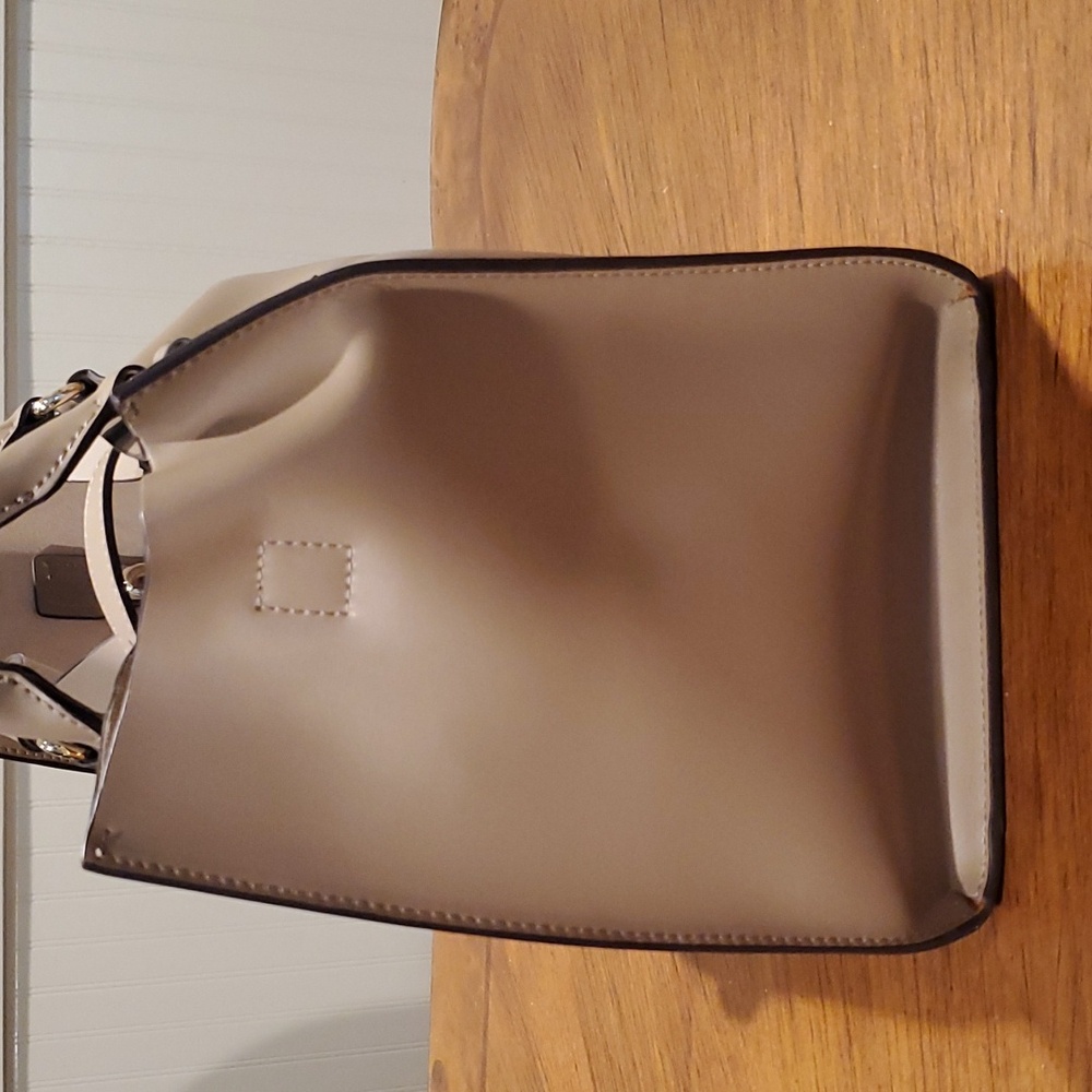 NEW Cristina Sabatini taupe leather bag - Picture 4 of 11